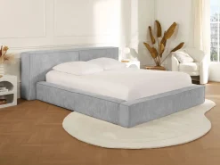 Canapé abatible 180 x 200 cm de pana + colchón - TIMANO^Vente-unique Outlet