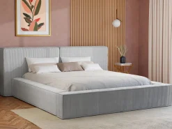 Canapé abatible 180 x 200 cm de pana + colchón - TIMANO^Vente-unique Outlet
