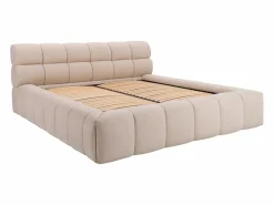 Canapé abatible 160 x 200 cm de tela color - FORVIK^Vente-unique Clearance