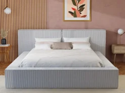 Canapé abatible 160 x 200 cm de pana + colchón - TIMANO^Vente-unique Hot