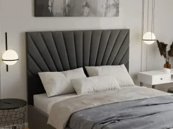 Canapé abatible 180 x 200 cm en terciopelo - RILIODA de Pascal Morabito^Vente-unique Outlet