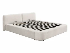 Maison Céphy Canapé abatible 140 x 190 cm en tela - JUDALO de Beige