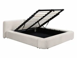 Maison Céphy Canapé abatible 140 x 190 cm en tela - JUDALO de Beige