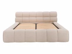 Vente-unique Canapé abatible 200 x 200 cm tela - FORVIK de Pascal Morabito Beige Online