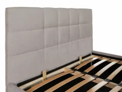 Vente-unique Cama Con Canapé|Canapé abatible 160 x 200 de tela de color - ELIAVA
