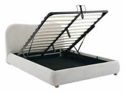 Canapé abatible de 160 x 200 cm de tela color + colchón - VANARI^Vente-unique Discount