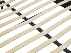 Canapé abatible de 180 x 200 cm con cabecero y lámpara de terciopelo + colchón - SARETO^Vente-unique Outlet