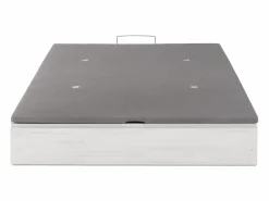 Ysmée Canapé abatible de 140 x 190 cm - - HESTIA de YSMÉE Blanco New
