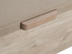 Ysmée Canapé abatible90 x 200 cm - Natural claro - HESTIA de YSMÉE Color natural claro Discount