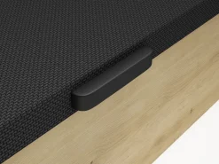 Ysmée Somier Con Canapé|Somier - 160X200Cm|Canapé arcón 160 x 200 cm - Natural claro y negro - NAMOSI de YSMÉE