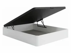 Canapé Atenas abatible tapizado 3D 90x190 cm Blanco Sale