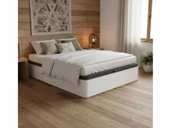 Canapé Atenas abatible tapizado 3D 90x190 cm Blanco Sale