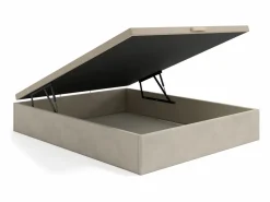 Ysmée Canapé cama 140 x 190 cm - Tela - CENOVAS de YSMÉE Beige Best