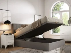 Canapé cama 160 x 200 cm - Tela - CENOVAS de YSMÉE^Ysmée Discount