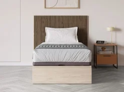 Ysmée Somier Con Canapé|Canapé cama con cajón 90 x 200 cm - Natural claro - HESTIA de YSMÉE