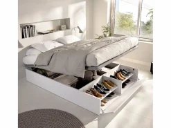 Canapé Lan diseño abatible con zapatero 12 pares 32x150x190 cm^ Discount