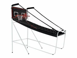 Canasta de Baloncesto SucceBuy, Juego Arcade de Baloncesto Plegable de Doble Tiro para Interiores, 2 Jugadores, 4 Pelotas