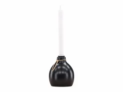 Candelabro Ulricehamn con luz LED negra.^ebuy24 Discount