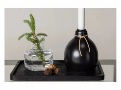 Candelabro Ulricehamn con luz LED negra.^ebuy24 Discount
