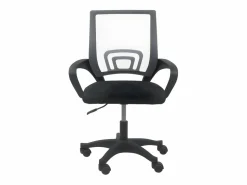 TOPESHOP Silla De Oficina|CARISE - Silla operativa ergonómica - Altura regulable - Con reposabrazos - Silla operativa giratoria