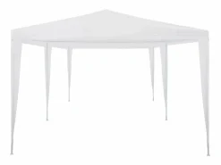Cenador Y Quiosco|Carpa de recepción blanca de polietileno de 3 x 6 m