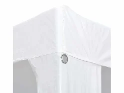 Cenador Y Quiosco|Carpa de recepción blanca de polietileno de 3 x 6 m