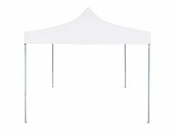 Carpa de recepción plegable profesional 2x2 m Acero Blanco