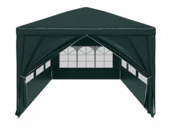 Carpa de recepción de 3 x 9 m Verde New