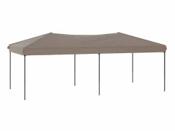 Carpa para fiestas plegable gris taupe 3x6 m ES263651 Topo Online