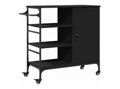 Carrito de cocina madera de ingeniería 87,5x38,5x84,5 cm^vidaxl Online