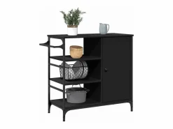 Carrito de cocina madera de ingeniería 87,5x38,5x84,5 cm^vidaxl Online