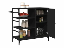 Carrito de cocina madera de ingeniería 87,5x38,5x84,5 cm^vidaxl Online