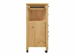 Carrito de cocina MONZA madera maciza de pino 84x40x88,5 cm^vidaxl Sale