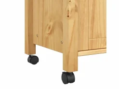 Carrito de cocina MONZA madera maciza de pino 84x40x88,5 cm^vidaxl Sale