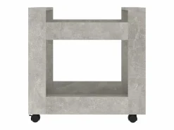 vidaxl Cajonera De Escritorio|Carrito de escritorio contrachapada hormigón 60x45x60 cm