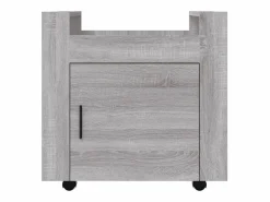 vidaxl Carrito de escritorio contrachapada Sonoma 60x45x60 cm Gris Sale