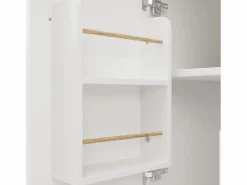 Carrito de servicio - Carrito de servicio con 2 cajones y 2 puertas - especiero y botellero - para comedor^ Clearance