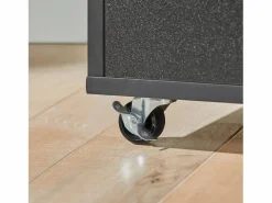 Carrito de Servicio Camarera Multiusos Mueble con Estante Lateral Puertas Cajones Porta Paños de Cocina 82 x 46 x 88 cm FKW113-SCH ES^Sobuy Outlet