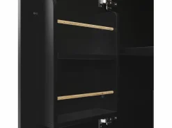 Isla Cocina|Carrito de servicio - Carrito de servicio con 2 cajones y 2 puertas - Especiero y botellero - para comedor