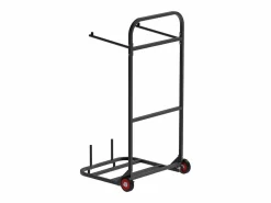 Carro de Apoyo Porta Sillas Plegables SucceBuy, para 10 Sillas, Carga 45kg para Empujar^ Best