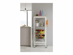 Carro de cocina alto, Carro Verdulero - color , Inox, Olmo - 123*48,5*34 cm - ONDA ALTO^Don Hierro Outlet