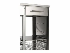 Don Hierro Mueble Camarera|Carro de cocina, Carro Verdulero doble - 92*72,5*45,5cm – MALMÖ INOX