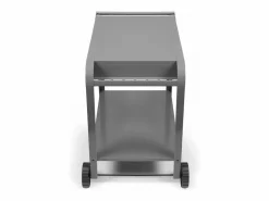 Carro GS168G para plancha de 2-3 quemadores, acero , bandejas espaciosas, ganchos ajustables, ruedas dentadas^Livoo
