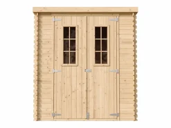 Timbela Caseta De Jardín|Casa de almacenamiento jardín con suelo tratado - 204x204x200 cm/3.53 m² - M309C+M309G