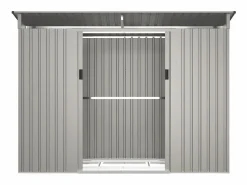 EXPERTLAND Caseta De Jardín|Caseta de jardín de acero galvanizado con claraboyas transparentes FOLCO - 3,24 m²