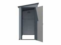 Caseta de jardín de resina gris - superficie 2.12m² - ALBERTO^EXPERTLAND Clearance