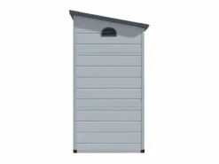 Caseta de jardín de resina gris - superficie 2.12m² - ALBERTO^EXPERTLAND Clearance