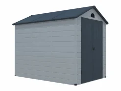 EXPERTLAND Caseta De Jardín|Caseta de jardín de resina gris - superficie 5.32m² - CESIO