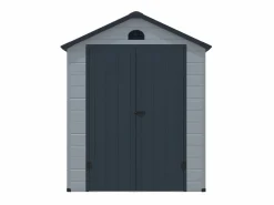 EXPERTLAND Caseta De Jardín|Caseta de jardín de resina gris - superficie 5.32m² - CESIO