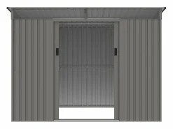 Caseta de jardín metal de acero galvanizado 4,29 m² FOLCO^EXPERTLAND Clearance